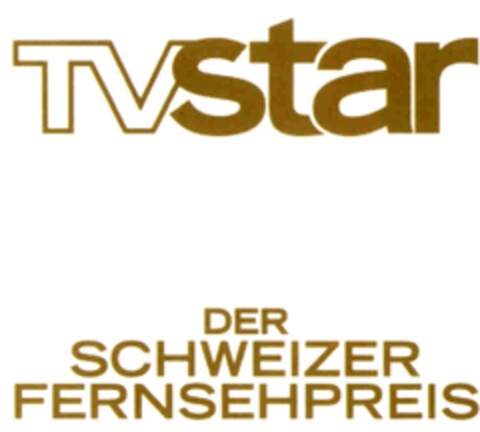 TVstar DER SCHWEIZER FERNSEHPREIS Logo (IGE, 07/09/2004)