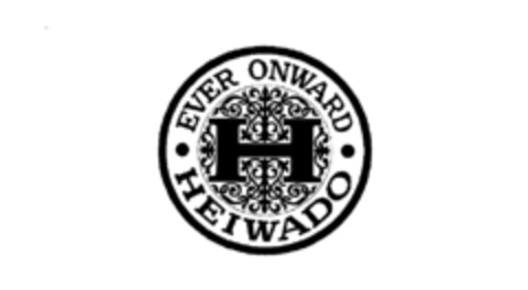 H HEIWADO EVER ONWARD Logo (IGE, 09.07.1975)