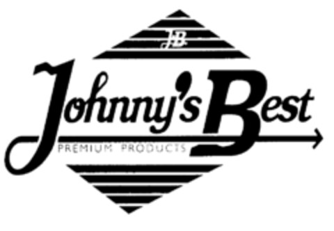 JB Johnny's Best PREMIUM PRODUCTS Logo (IGE, 05.06.1992)