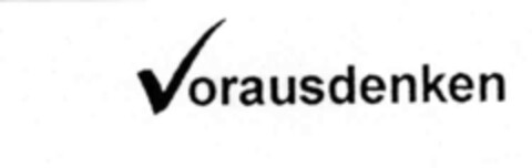 vorausdenken Logo (IGE, 15.10.1999)