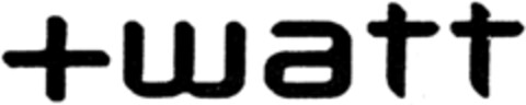 +watt Logo (IGE, 01.12.1998)