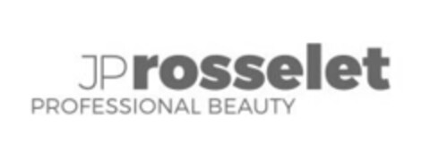 JP rosselet PROFESSIONAL BEAUTY Logo (IGE, 04/14/2016)