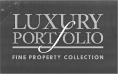 LUXURY PORTFOLIO FINE PROPERTY COLLECTION Logo (IGE, 08/03/2007)