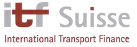 itf Suisse International Transport Finance Logo (IGE, 18.09.2007)