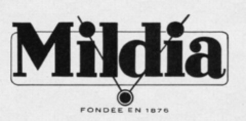 Mildia FONDÉE EN 1876 Logo (IGE, 01.08.2018)