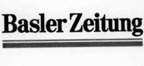 Basler Zeitung Logo (IGE, 11.04.1997)
