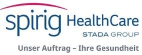 spirig HealthCare STADA GROUP Unser Auftrag - Ihre Gesundheit Logo (IGE, 25.06.2019)
