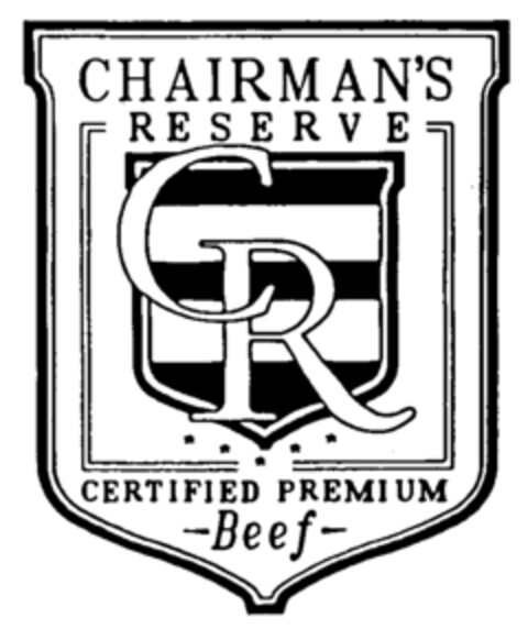 CHAIRMAN'S RESERVE CERTIFIED PREMIUM -Beef- Logo (IGE, 26.03.2001)