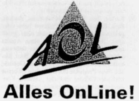 AOL Alles OnLine! Logo (IGE, 23.12.1996)