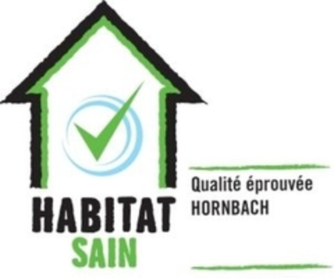 HABITAT SAIN Qualité éprouvée HORNBACH Logo (IGE, 22.09.2011)