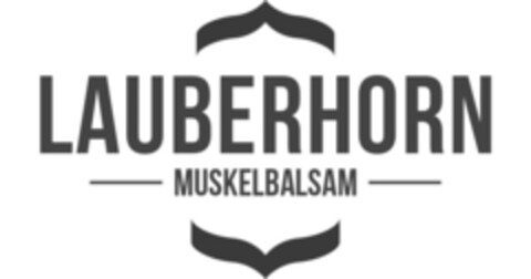 LAUBERHORN MUSKELBALSAM Logo (IGE, 18.11.2016)