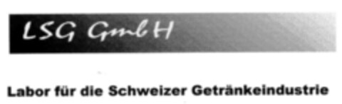 LSG GmbH Labor für die Schweizer Getränkeindustrie Logo (IGE, 05.01.1999)