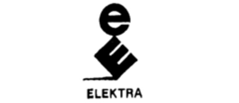 eE ELEKTRA Logo (IGE, 14.08.1989)