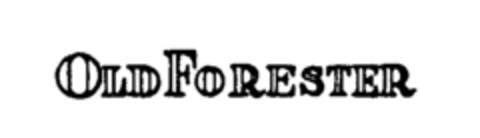 OLD FORESTER Logo (IGE, 15.11.1986)