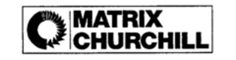 MATRIX CHURCHILL Logo (IGE, 12/07/1989)