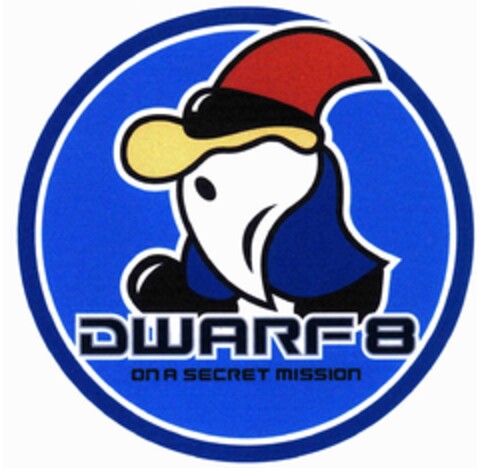 DWARF8 ON A SECRET MISSION Logo (IGE, 25.11.2004)