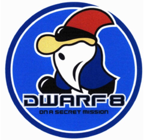 DWARF8 ON A SECRET MISSION Logo (IGE, 11/25/2004)