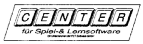 CENTER für Spiel-& Lernsoftware Logo (IGE, 01/28/1997)