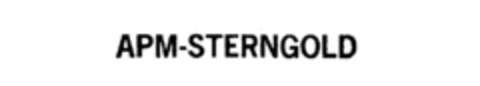 APM-STERNGOLD Logo (IGE, 08/24/1978)