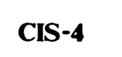 CIS-4 Logo (IGE, 25.10.1981)