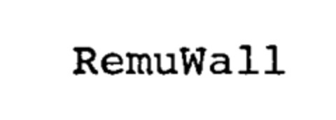 RemuWall Logo (IGE, 10.11.1986)