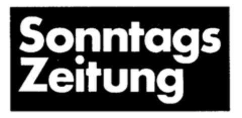 Sonntags Zeitung Logo (IGE, 22.03.1995)
