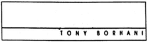 TONY BORHANI Logo (IGE, 11/11/1998)