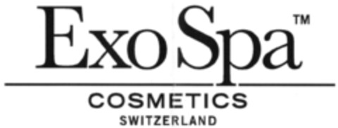 Exo Spa COSMETICS SWITZERLAND Logo (IGE, 19.07.2011)