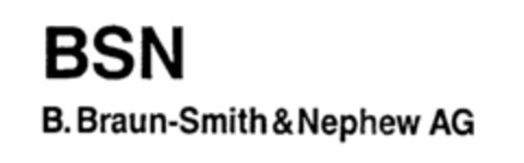 BSN B. Braun-Smith & Nephew AG Logo (IGE, 09.02.1989)