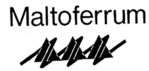 MALTOFERRUM Logo (IGE, 16.01.1991)