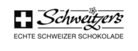 Schweitzers ECHTE SCHWEIZER SCHOKOLADE Logo (IGE, 24.06.2009)