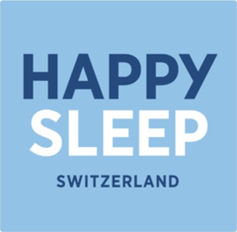 HAPPY SLEEP SWITZERLAND Logo (IGE, 08/15/2014)