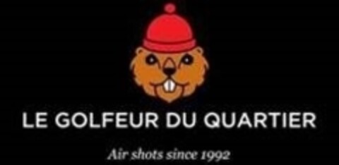 LE GOLFEUR DU QUARTIER Air shots since 1992 Logo (IGE, 02/19/2019)