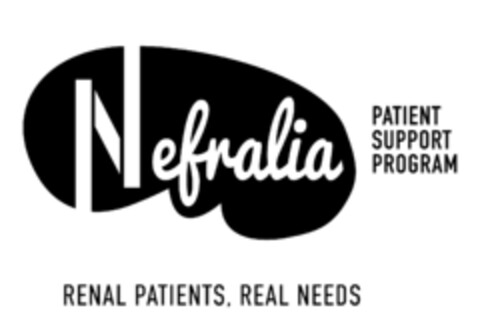 Nefralia PATIENT SUPPORT PROGRAM RENAL PATIENTS. REAL NEEDS Logo (IGE, 31.10.2016)