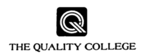 Q THE QUALITY COLLEGE Logo (IGE, 13.01.1992)