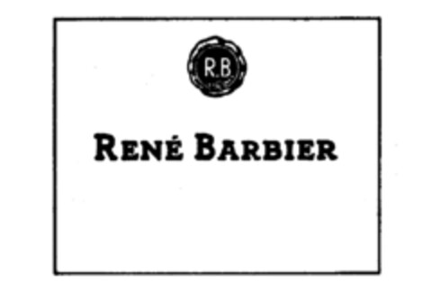 RB RENÉ BARBIER Logo (IGE, 16.06.1980)