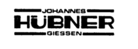 JOHANNES HÜBNER GIESSEN Logo (IGE, 21.10.1982)