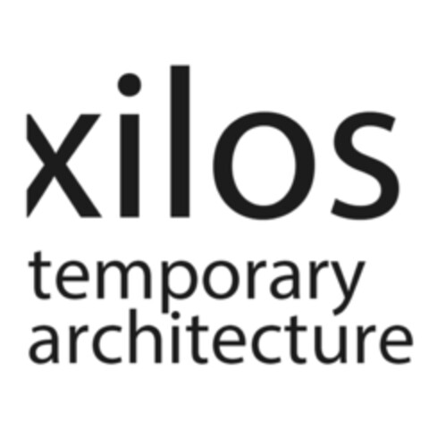 xilos temporary architecture Logo (IGE, 04.07.2023)