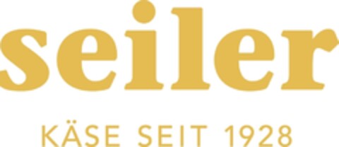 seiler KÄSE SEIT 1928 Logo (IGE, 12/08/2020)