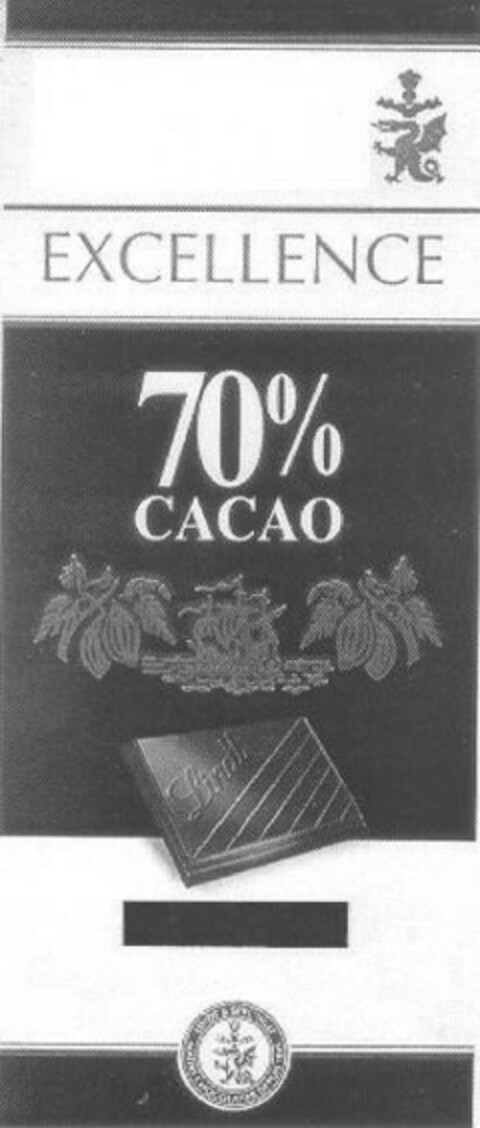 EXCELLENCE 70% CACAO Logo (IGE, 13.03.2006)