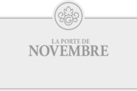 LA PORTE DE NOVEMBRE Logo (IGE, 03/23/2018)