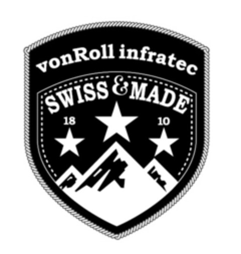 vonRoll infratec SWISS&MADE 1810 Logo (IGE, 03.07.2015)