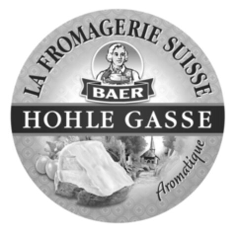 LA FROMAGERIE SUISSE BAER  HOHLE GASSE Aromatique Logo (IGE, 30.03.2012)