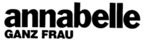 annabelle GANZ FRAU Logo (IGE, 23.03.1992)