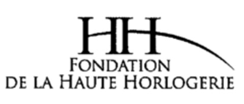 HH FONDATION DE LA HAUTE HORLOGERIE Logo (IGE, 03.03.2006)