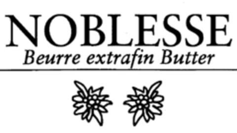 NOBLESSE Beurre extrafin Butter Logo (IGE, 25.10.2004)