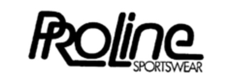 PROLine SPORTSWEAR Logo (IGE, 17.12.1985)