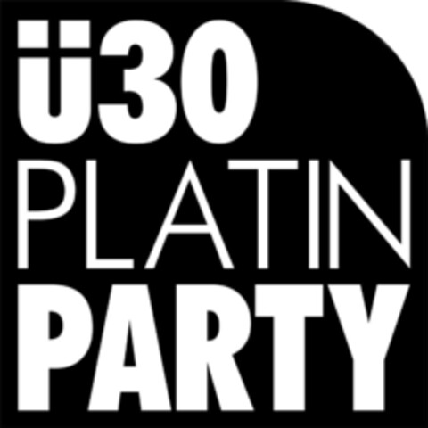 ü30 PLATIN PARTY Logo (IGE, 29.10.2018)