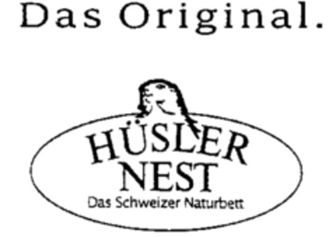 Das Original. HÜSLER NEST Das Schweizer Naturbett Logo (IGE, 06.09.1996)