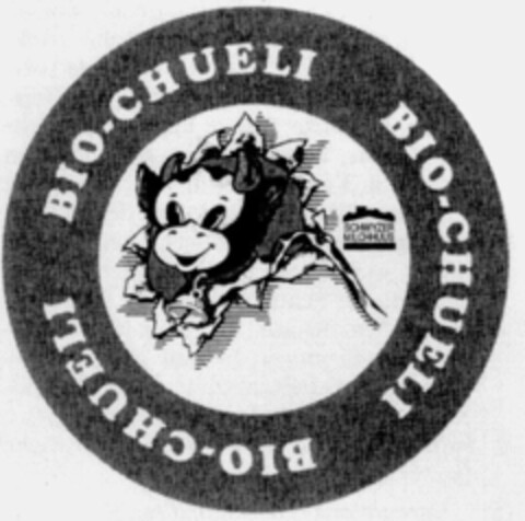 BIO-CHUELI SCHWYZER MILCHHUUS Logo (IGE, 20.12.1995)